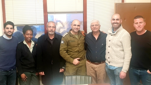 ביקור המפקד - חדשות  במעלה נט