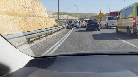 תאונה בין אופנוע לרכב פרטי - חדשות  במעלה נט