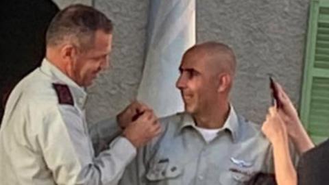 גאווה לעיר: אל"מ איציק כהן הועלה לדרגת תת אלוף - חדשות  במעלה נט