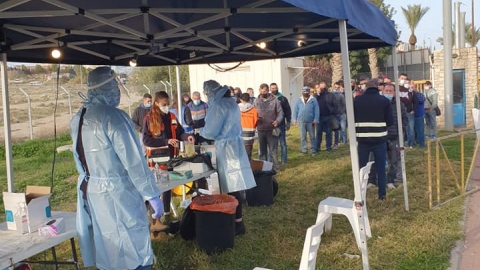 פלסטינאים לא מחוסנים לא ייכנסו לעבוד בעיר - חדשות  במעלה נט