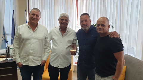 נפרדים ממפקד המרחב - חדשות  במעלה נט