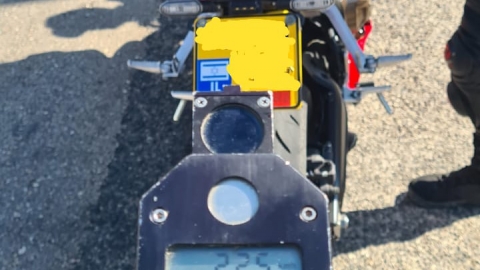 דהר על האופנוע ב-225 קמ"ש - חדשות  במעלה נט