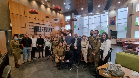 הצדעה לקציני צה"ל תושבי העיר - חדשות  במעלה נט
