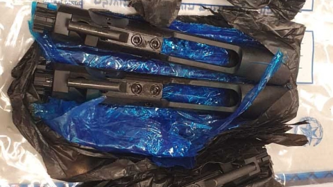 שישה מכלולי m16 נמצאו במכונית - חדשות  במעלה נט