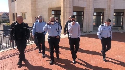 מפקד מרחב יהודה בביקור  בכביש קידר ובמעלה אדומים - חדשות  במעלה נט