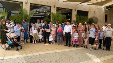 200 פליטים מאוקראינה התארחו בעיר - קהילה במעלה נט