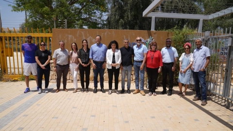 ועדת החינוך סיירה בארמונות החשמונאים - חדשות  במעלה נט