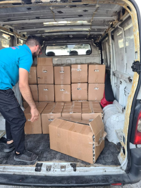 נתפסו 12,600 ביצים ללא פיקוח במחסום א-זעים - חדשות  במעלה נט