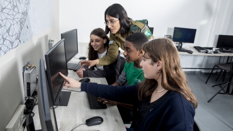 תוכנית הסייבר של 8200 הגיעה לעיר - חינוך במעלה נט
