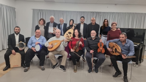 התזמורת האנדלוסית  זכתה בפרס הפיס - קהילה במעלה נט