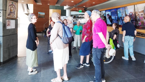תערוכת ציורים "ירושלים, אור וצל" בהיכל התרבות - חדשות  במעלה נט