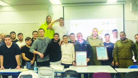 בית הספר למפקדים של חיל טנ"א  מאמץ את מכינת אמי"ת בניה - חינוך במעלה נט