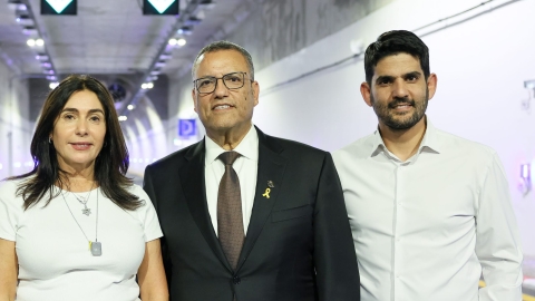 מנהרות הגבעה הצרפתית נפתחו לתנועה - חדשות  במעלה נט