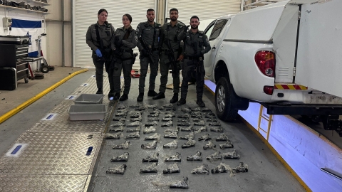 המרדף של מג"ב אחרי כלי הנשק - חדשות  במעלה נט