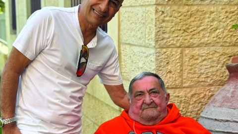 מפגש נוסטלגי מרגש עם חבר ותיק - קהילה במעלה נט