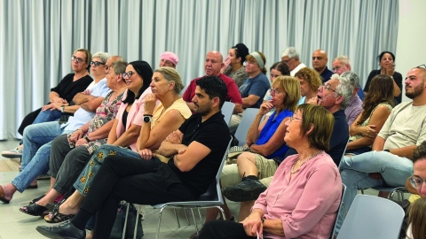 חנוכת פינת ההנצחה לישראל גולדנשטיין במתנ"ס: החזון איש - חדשות  במעלה נט