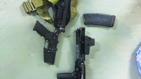 לוחמי מג"ב ומחוז ש"י תפסו   נשק M16 בכפר סוואחרה – - חדשות  במעלה נט