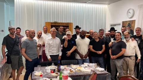 ערב מרגש במיוחד בבית חב״ד צמח השדה - חדשות  במעלה נט