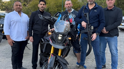 יחידת האופנועים החדשה של מעלה אדומים יצאה לדרך - חדשות  במעלה נט
