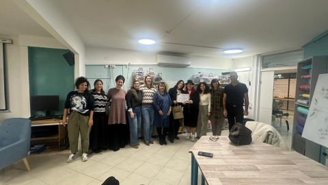 אות הצטיינות מחוזי למירי אבן חן וצוות מרכז הפסג"ה - חינוך במעלה נט