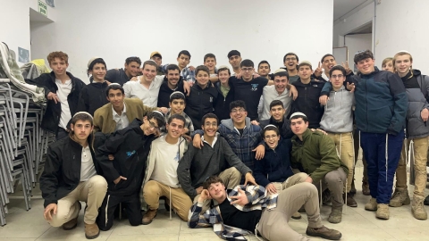 השבת הבלתי נשכחת של חב"ב אריאל בנחלאות - קהילה במעלה נט