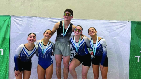 הישג מרשים למעלה אדומים בגביע האיגוד  2026 בהתעמלות טרמפולינה וטאמלינג - ספורט במעלה נט
