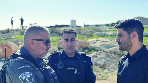 מחטף פלסטיני במימון אירופי:  מבנים לא חוקיים סמוך לעיר - חדשות  במעלה נט