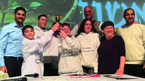זוכי חידון התנ"ך של מעלה אדומים - חינוך במעלה נט