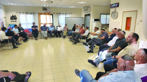 רבנים וגבאים במעלה אדומים הוכשרו למניעת אובדנות - חדשות  במעלה נט