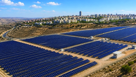 חווה סולארית בפטור ממכרז תוקם בעיר - חדשות  במעלה נט