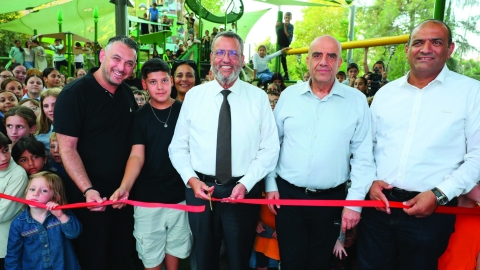 נחנך "גן החמישה עשר" המחודש ברמת אשכול - חדשות  בזמן ירושלים